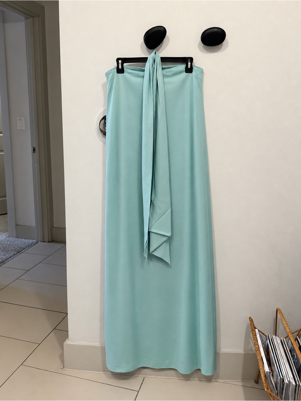 Third Form Bia Strapless Maxi Dress in Sea Spray